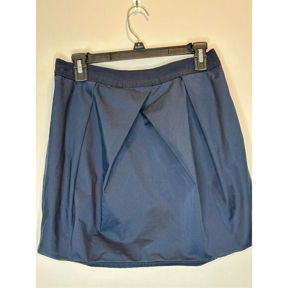 J. Crew Navy Blue Tulip Skirt Size 8 - Picture 2 of 7